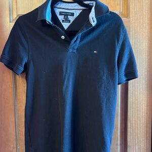 Tommy Hilfiger Men's Polo in Black